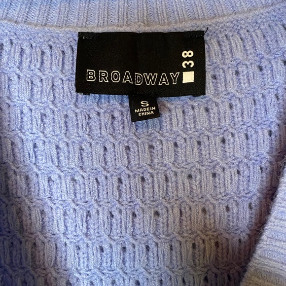 Broadway 38 Pastel Cropped Cardigan Small - Picture 2 of 3